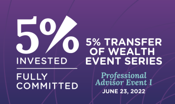 5% Transfer of Wealth Event Series PA Event I Banner