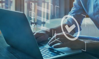 Quality control certification, checked garantee of standard of company product. Concept on virtual screen.